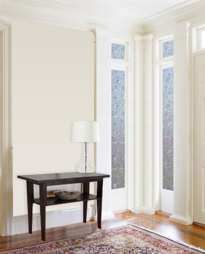 Brewster Home Fashions PF0705: Cut Floral Sidelight Premium Film, White image 5