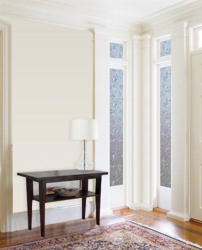 Brewster Pf0705: Cut Floral Sidelight Premium Film, White #TOP1