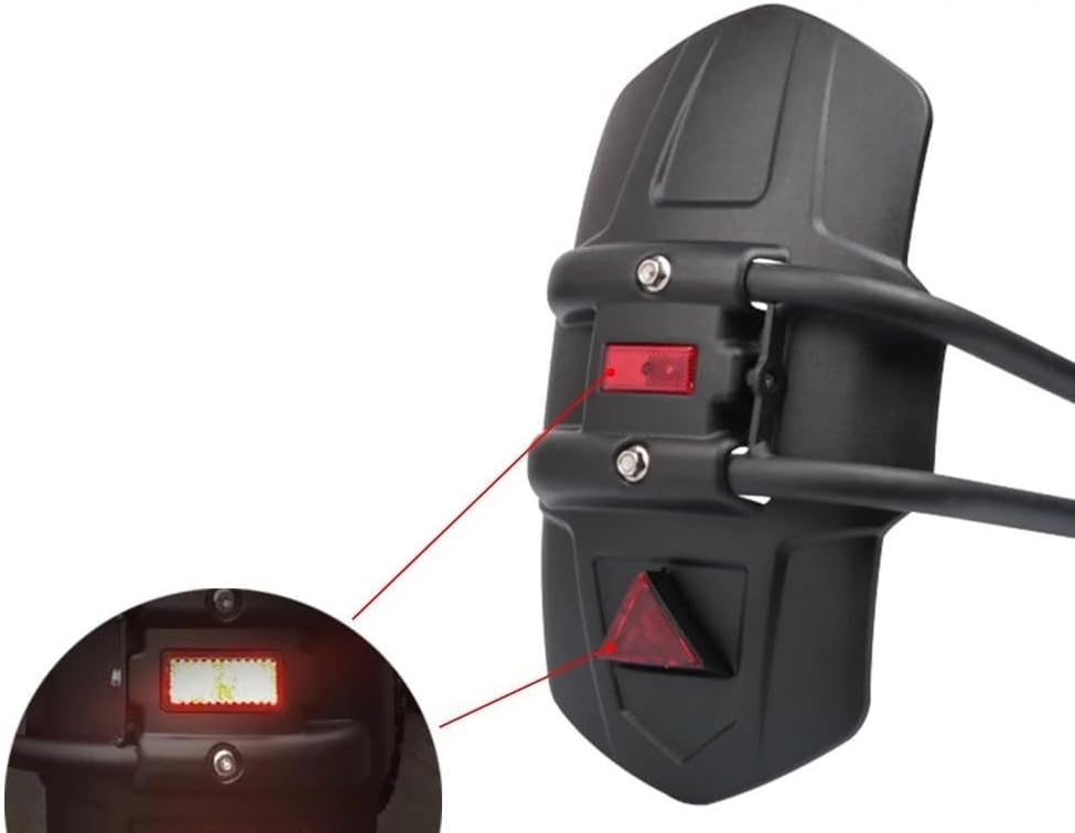 Wheel Fender Splash Guard for CRF1100L for CRF1000L for Africa for Twin for CRF1000 for CRF1100 L for CRF 1100 L 1000 L Rear Accessories Fender Splash Extender(Black A)