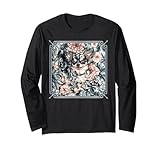 chihuahua merle chocolat poil long Léger, Coupe classique, manche à double couture et ourlet à la base