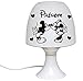 Lampe de chevet pour enfant personnalisée avec dessin + prénom (27 dessins / 9 coloris au choix) ++ Cadeau original pour Noël, Baptême, Anniversaire, Naissance ++ (Couple souris)