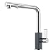 Franke cromado fregadero de cocina grifo con caño extraíble de Maris pull-out Spray – cromo/grafito 115.0392.370, grafito