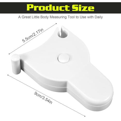 Pack de 2 cintas métricas retráctiles para cuerpo 60in miniatura 6