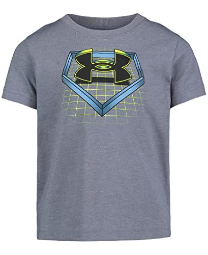Under Armour chemise à manches courtes pour garçon t-shirt sport col rond noir
