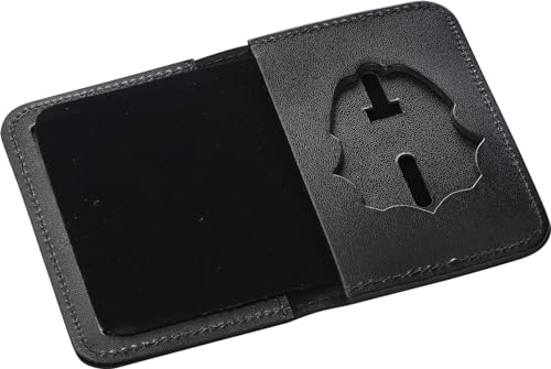 Perfect Fit Shield Wallets US DEA Special Agent Federal Police Badge and ID Case Hidden Badge Wallet (Cutout PF-219) Black Leather3