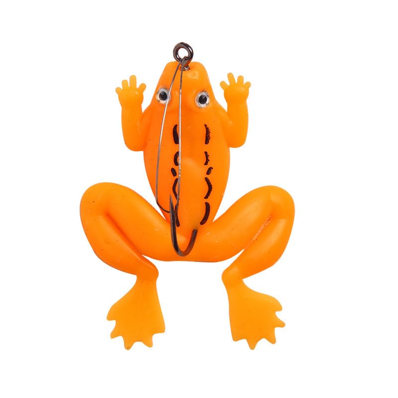 Yashidun® Anti Hanging Bottom Frog Bait with Single Hook for Freshwater Grass Fishing-image-22