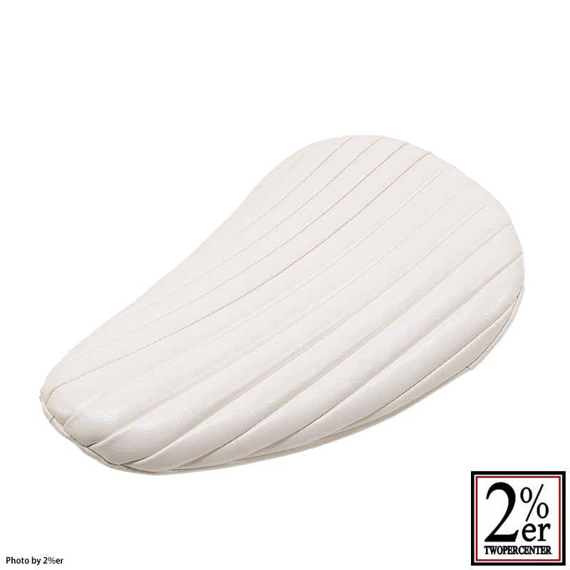 sr400 シート　ホワイト オールドスクールバケットダブルシート ホワイト SR400/500 / 2