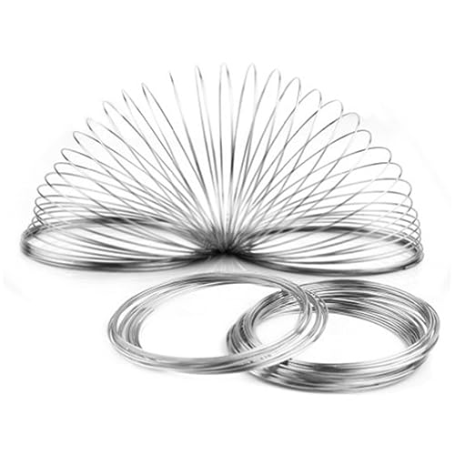 Bucle de pulsera de alambre de memoria plata Gadpiparty para diseñar tus propias joyas hechas a mano