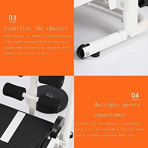Image of Treadmills for Home Folding with Incline Fitness Equipment Jogging Exercise Treadmill Folding Treadmill, Mechanical Treadmill Foldable Peng fengong