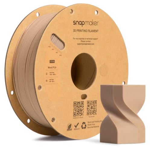 Image of Snapmaker Wood PLA Filament 1.75mm,3D Printer Filament 1kg(2.2lbs)