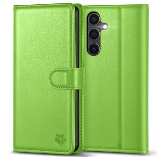 Coque Samsung S25 Plus étui portefeuille 4 fentes cartes et béquille Kuafcase