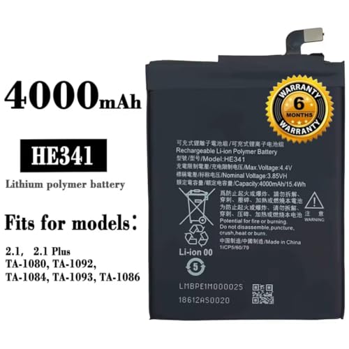 Image of Original HE341 Battery for Nokia 2.1 (2018) TA-1080, TA1084, TA-1092, TA1093 Battery with 6 Month warrenty** (SEPAH113)