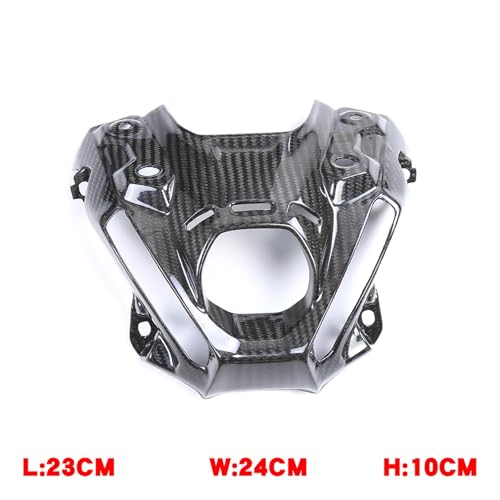 Kit carénage support phare MT09 carbone sec | Montage précis 2021-2023