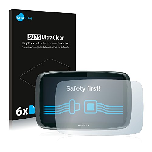 Dipos 3X Pellicola Protettiva Antiriflesso Per TomTom Trucker 6000 - Taglio Laser, Made In Germany - 6