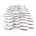Knork 18/10 Stainless Steel 20 Piece Flatware Set, Gloss Silver