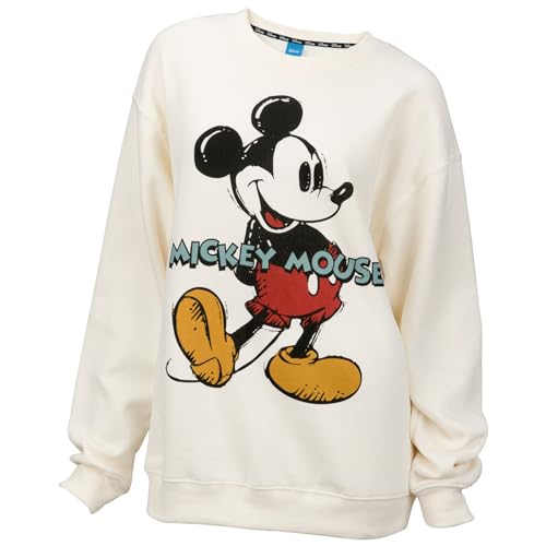 Mickey Mouse Colored Pencil Sketch Fleece Sweater