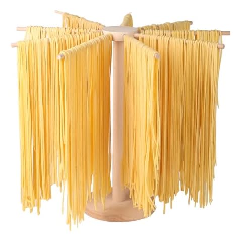 Tinada Large Wooden Pasta Drying Rack Cover