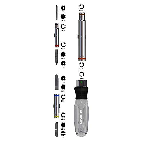 Husky 15-in-1 Screwdriver/Nut Driver
