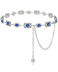 D-sapphire Blue Retro Silver