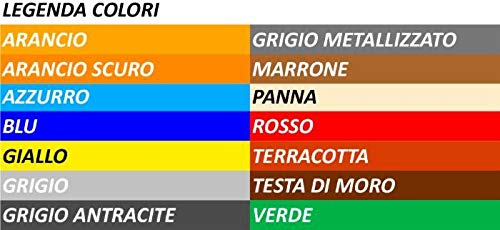 LEM Select AMA 9973458 - Vernice adattabile Terracotta Fiat 1 Litro
