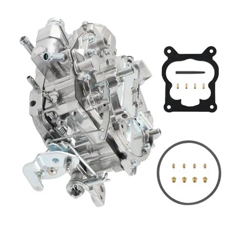 Carburador compatible con Quadrajet 4MV de 4 cuerpos compatible con motores Chevrolet 305 350