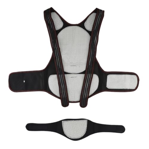 GTOULHH Faja Moldeadora, Cinturón Corrector De Postura Para Espalda, Espalda, Hombros Y Columna Vertebral, Con 108 Imanes Y Terapia De Autocalentamiento Shapewear(XL)