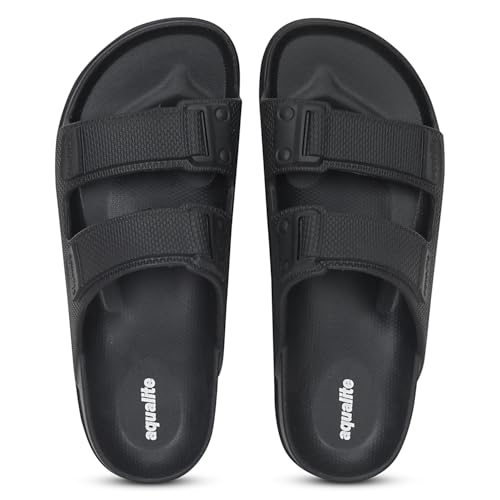 Image of Aqualite NEO-9294 Casual Slide Slipper for Men dailywear Slip-ons Anti-Skid, Waterproof EVA Slide Flipflop