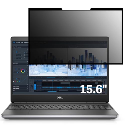 DELL New Precision 7560 15.6�C���` 16:9 ���� �S���� �`�����h�~�t�B���^�[ �v���C�o�V�[�t�B���^�[ �p�\�R�� PC �t���ی�t�B���� �u���[���C�g�J�b�g ���˖h�~ ���E�ȒP �ی�V�[�g ���E��