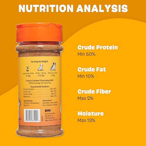 image for Barkbox – Pour Some Chicken On Me – Dry Dog Food Toppers with High