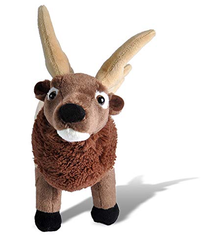 Wild Republic Elk Plush, Stuffed Animal, Plush Toy, Gifts for Kids, Cuddlekins 12 Inches,Multi - Image 2