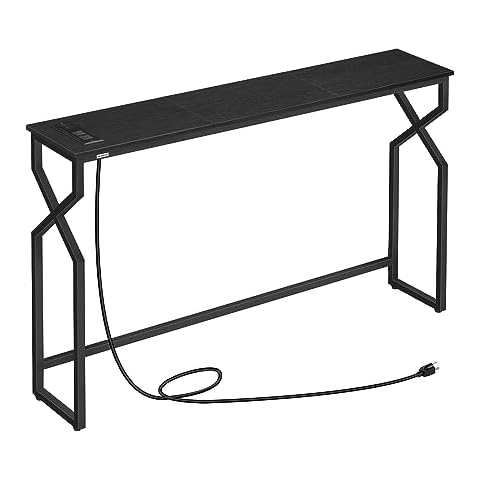 MAHANCRIS 44.9" Console Sofa Table Cover