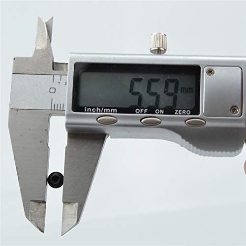 Xunliu Grade 10.9 Alloy Steel Button Head Hex Socket Screws (M3X8) #TOP4