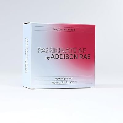 Addison Rae Fragrance Passionate - Body Spray for Women, Vanilla Perfumes for Women - Long-Lasting, Vegan - Lychee, Apricot, Jasmine - 3.4 oz