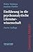 Produktbild Einfuhrung in die psychoanalytische Literaturwissenschaft (Sammlung Metzler)
