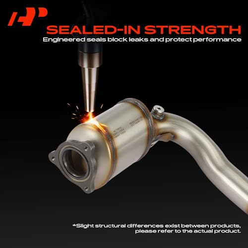 A-Premium Front Catalytic Converter Kit Direct-Fit Compatible with Chevrolet Equinox 2010-2014, Captiva Sport 2012-2015 & GMC Terrain 2010-2014, 2.4L, EPA Compliant by A-premium - Image 5