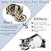 Fhiny 2 PCS Silicone Cat Food Bowls Shallow Dog Bowl 7