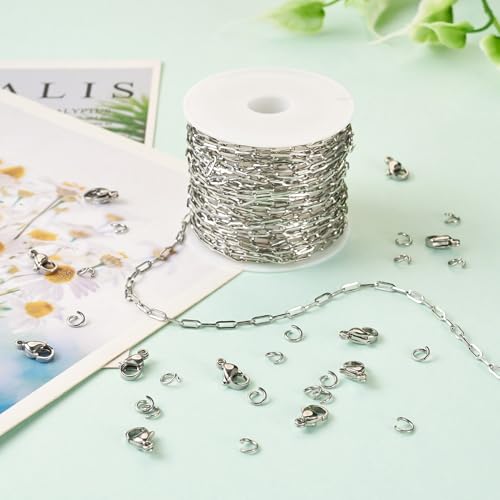 Chaînes trombones pour création de bijoux faits main à la maison - 8