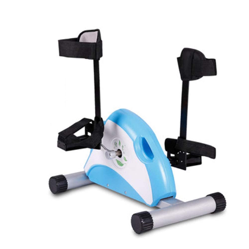 SXSLTSA Under Desk Bike Pedal Exerciser Mini Exercise Bikes with Adjustable Resistance Rehabilitation Training Bicycle for Arm Leg Exercise Home Office Workout