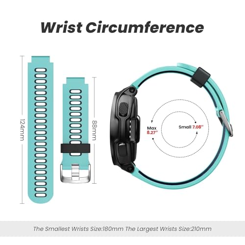 Strap silicone soft Garmin Forerunner 235 735XT bracelet de montre - 4