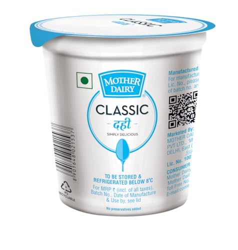 Image of Mother Dairy Classic Toned Curd, 200 g