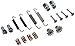 Centric Parts 118.34004 Brake Drum Hardware Kit