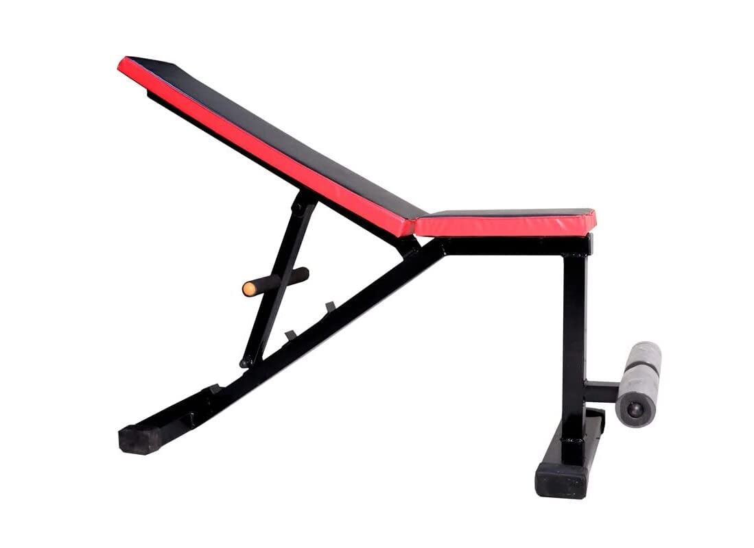 SAFECO FITNESS Adjustable Incline, Decline and Flat Bench for Weight Strength Training, Sit Up - Weight Capacity 350 Kg-image-18