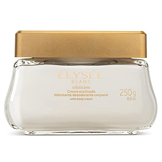 Elysée Blanc Creme Hidratante Acetinado, 250g - O Boticário