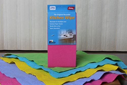 Flinka - Salviette da cucina riutilizzabile, 40,6 x 38,1 cm, prodotto in Germania, confezione da 2