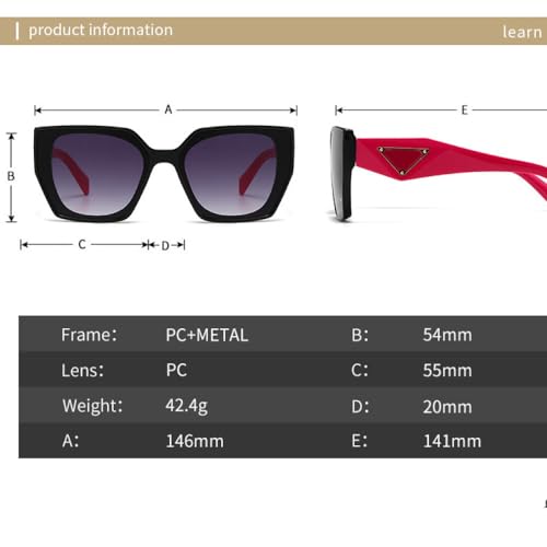 Nuevo 2025 Gafas de Sol cuadradas de Lujo para Mujer, Gafas de Sol Tipo Ojo de Gato, Gafas de Sol clásicas