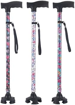 Amazon.co.jp: 杖 ステッキ おしゃれ 自立式 自立杖 介護 自立 軽量