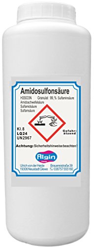Preisvergleich Produktbild Algin Amidosulfonsäure 1kg Dose Kalkentferner Entkalkungsmittel