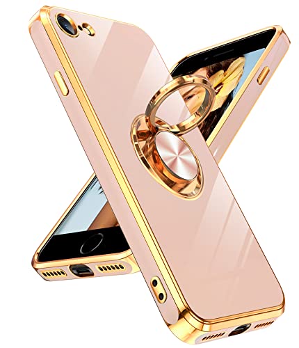 LeYi iPhone SE 2022/2020/7/8 Case with Ring Holder