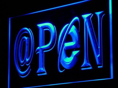 ADVPRO i863-b Internet Open Cafe Shop Bar Neon Light Sign