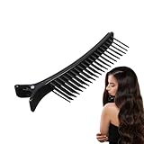 Design créatif : nos clips de poignée de coupe pour cheveux présentent un design unique qui contient en toute sécurité tout type de cheveux sans les tirer ou les glisser, ce qui les rend adaptés au style humide ou sec. Obtenez du style sans effort avec facilité